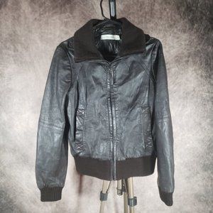Zara Basic Leather Jacket